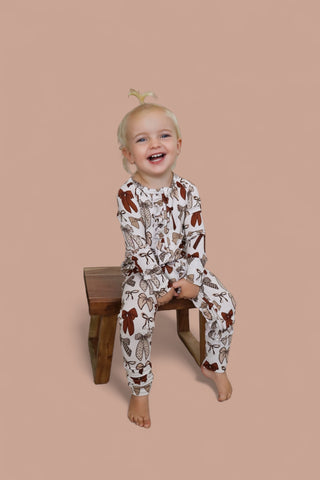 FALL FANCY DREAM RUFFLE ROMPER