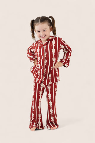 MISTLE-BOWS DREAM GIRL'S FLARE SET