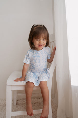 BLUEBELL EASTER TOILE DREAM BODYSUIT DRESS