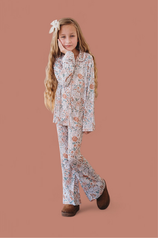 AUTUMN BLOSSOM DREAM GIRL'S FLARE SET