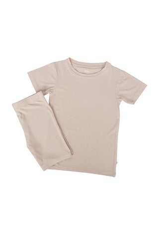 TOTALLY TAN RIB DREAM SHORT SET