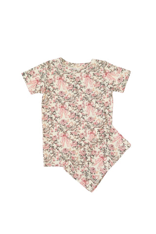 VICTORIAN BLOOM DREAM SHORT SET