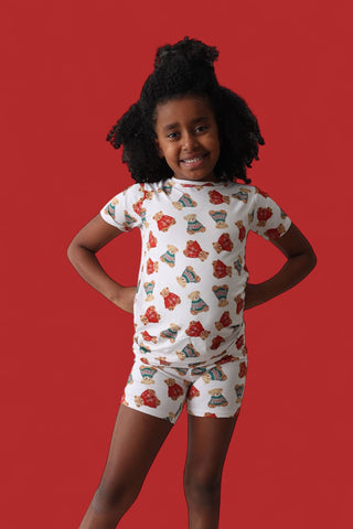 BEAR-Y COZY CHRISTMAS DREAM SHORT SET