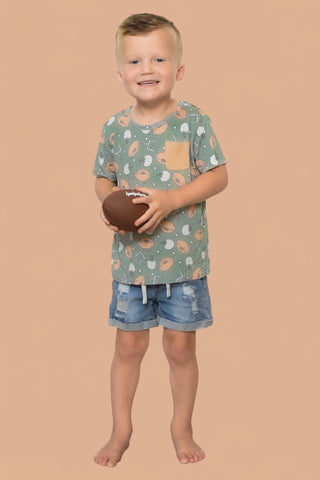 AUTUMN KICKOFF DREAM POCKET TEE