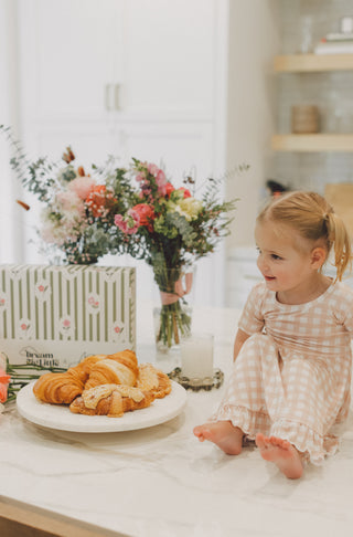 CHARLIE'S CHECKS DREAM RUFFLE DRESS