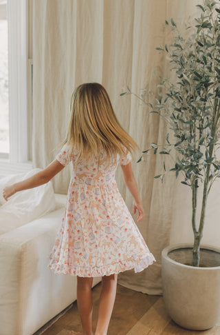 KINSLEY'S BLOOM & BOOTS DREAM RUFFLE DRESS