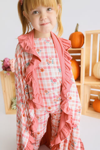 HARVEST BLOOMS DREAM RUFFLE BLANKET