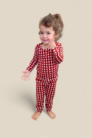 PEPPERMINT PLAID DREAM SET