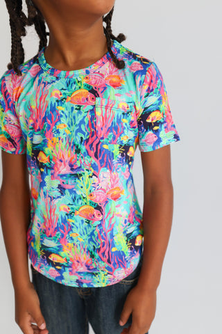 OCEAN GLOW DREAM POCKET TEE