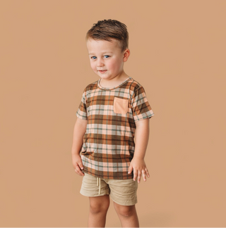 HARVEST TARTAN DREAM POCKET TEE