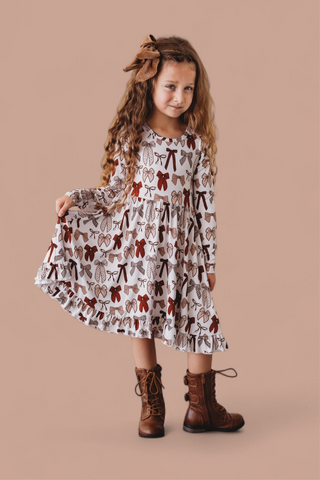 FALL FANCY DREAM RUFFLE DRESS