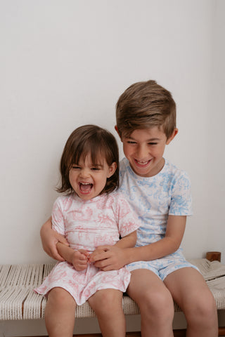 BLUEBELL EASTER TOILE DREAM SHORT SET