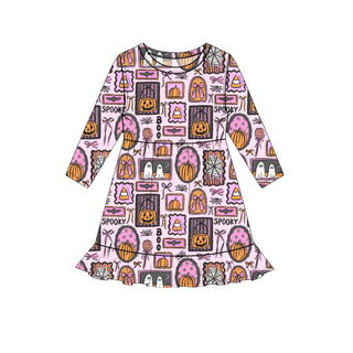 PRE-ORDER SPOOKY SWEETHEART DREAM RUFFLE DRESS 8/7-8/15 (SHIPS END OF AUGUST)