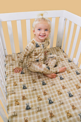 TEDDY CHECK DREAM ROMPER