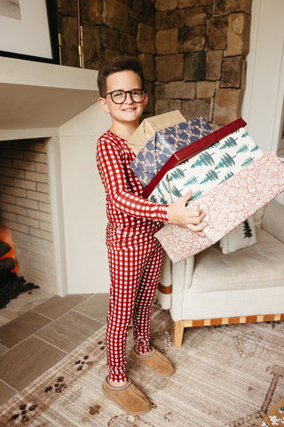 PEPPERMINT PLAID DREAM SET