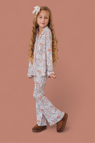 AUTUMN BLOSSOM DREAM GIRL'S FLARE SET