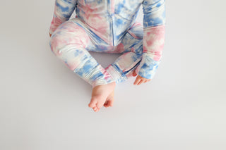 COTTON CANDY TIE DYE DREAM ROMPER