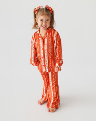 PUMPKIN PATCH BOWS DREAM GIRL'S FLARE SET