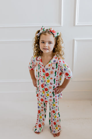 LOVEBUG BLOOMS DREAM GIRL'S FLARE SET