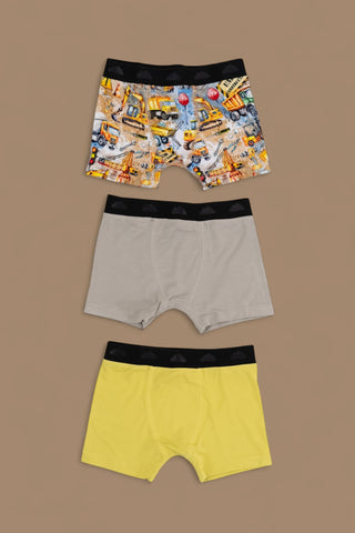 DIG & BUILD DREAM BOY'S BOXER BRIEF SET