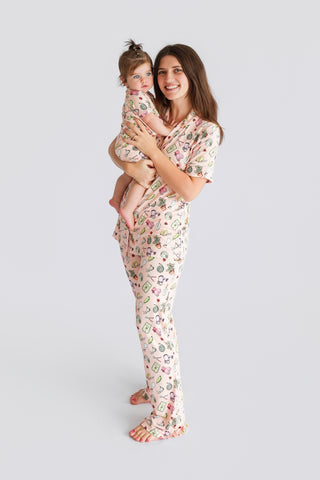 IN THE GARDEN WOMEN'S DREAM SHORT TOP FLARE SET