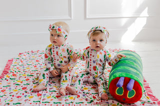 LOVEBUG BLOOMS DREAM RUFFLE BLANKET