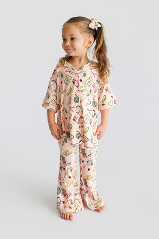 IN THE GARDEN DREAM GIRL'S FLARE SET