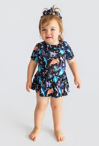 MIDNIGHT REEF DREAM BODYSUIT DRESS