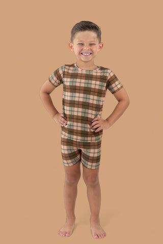 HARVEST TARTAN DREAM SHORT SET