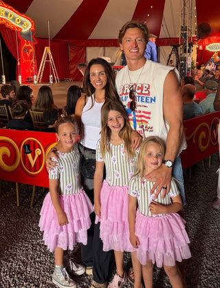 ROSIE'S MEADOW STRIPES DREAM TUTU DRESS