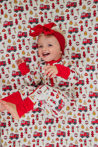 FIREHOUSE HEROES DREAM CRIB SHEET