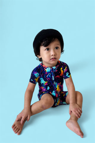 GLOWIN' GHOSTIES DREAM SHORTIE