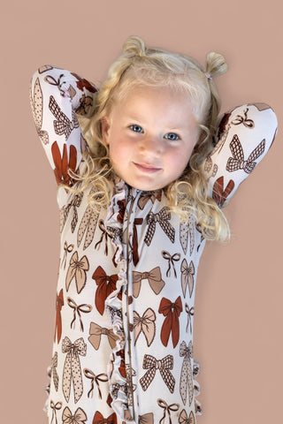 FALL FANCY DREAM RUFFLE ROMPER