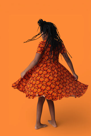 SLAM DUNK SQUAD DREAM RUFFLE DRESS