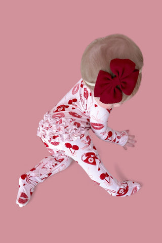 SEALED WITH LOVE DREAM RUFFLE ROMPER