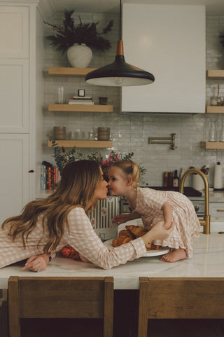 CHARLIE'S CHECKS DREAM RUFFLE DRESS