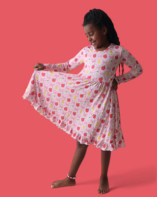 PENCILS & BOWS DREAM RUFFLE DRESS