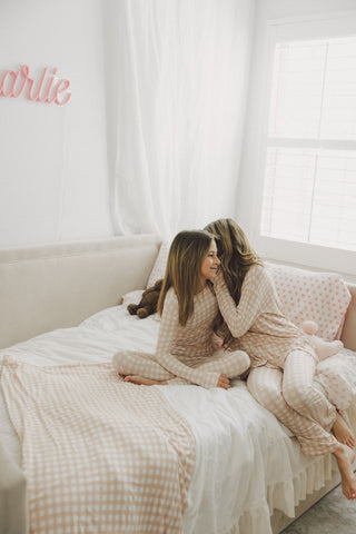 CHARLIE'S CHECKS DREAM GIRL'S FLARE SET