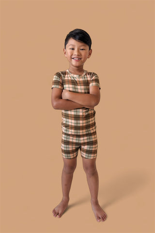 HARVEST TARTAN DREAM SHORT SET