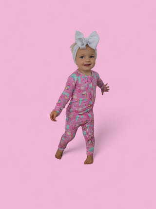 GLAMOUR MAGIC DREAM RUFFLE ROMPER