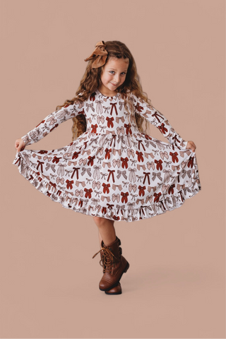 FALL FANCY DREAM RUFFLE DRESS