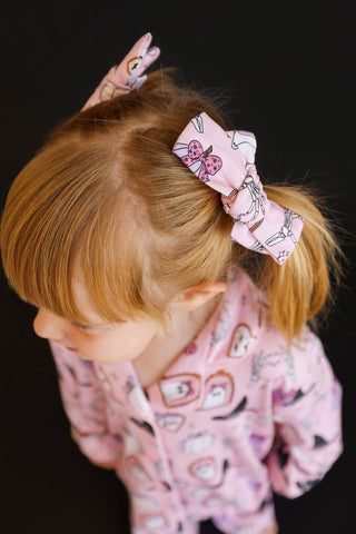 PRETTY LITTLE HAUNTS DREAM BOW HAIR CLIPS