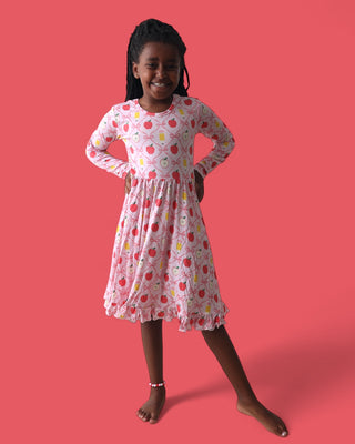 PENCILS & BOWS DREAM RUFFLE DRESS