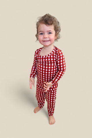 PEPPERMINT PLAID DREAM SET