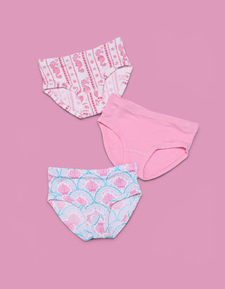 COQUETTE COAST DREAM GIRL'S BRIEF SET