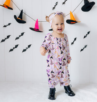 WITCHING HAT DREAM SMOCKED JUMPSUIT