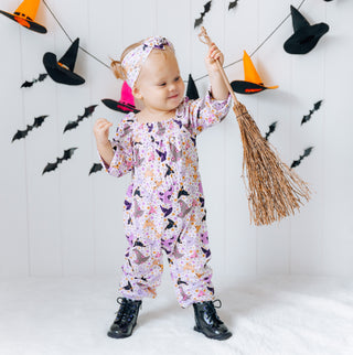 WITCHING HAT DREAM SMOCKED JUMPSUIT