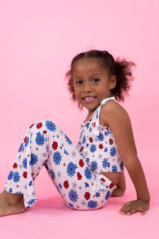 EXCLUSIVE FREEDOM BLOOMS DREAM SMOCKED FLARE SET