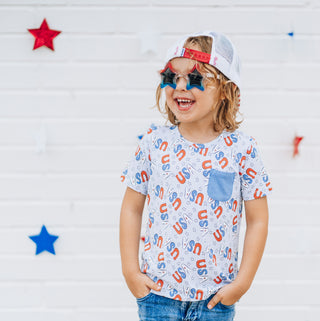 PARTY IN THE USA DREAM POCKET TEE