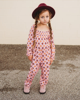 FALLIN' FOR DAISIES DREAM SMOCKED JUMPSUIT